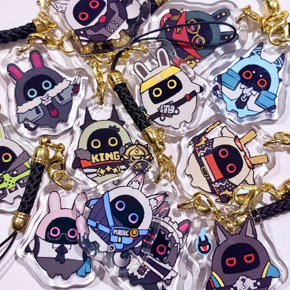Zenless Zone Zero Bangboo Phone Charms